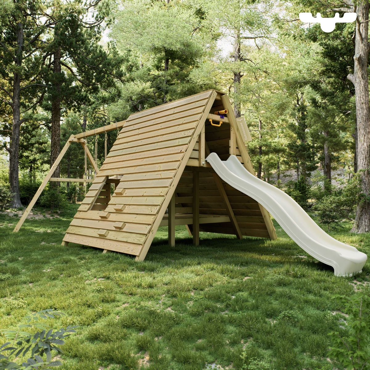 Aire de jeux avec tipi TriangleTent Top  836152_k