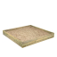 BuddyBox Bac à sable avec couvercle 160x160x22 cm  850001