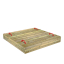 BuddyBox Bac à sable avec couvercle 160x160x22 cm  850001