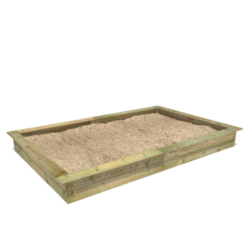 PowerPit Bac à sable 195x300x30 cm  850043